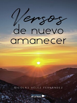 cover image of Versos de nuevo amanecer